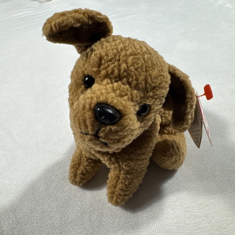 TY Beanie Baby TUFFY Plush Stuffed Animal‎ Toy Retired Birthday 1996